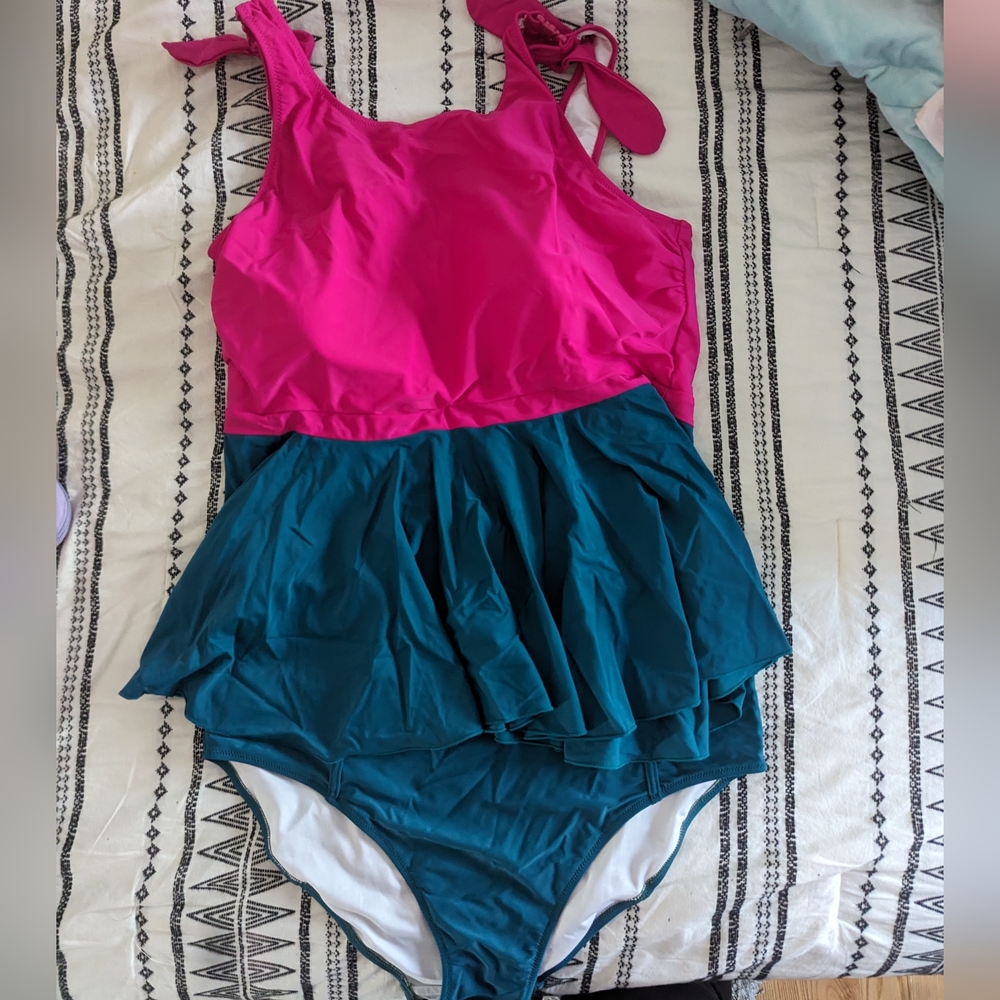 Latched .Mama bathing suit
